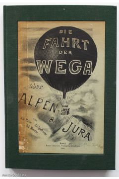 Eduard Spelterini, Albert Heim Die Fahrt der Wega uber Alpen und Jura am 3. Oktober 1898 2373
