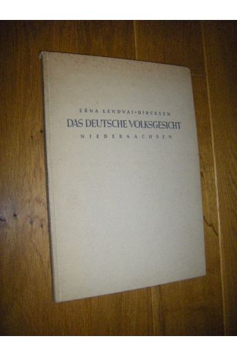 Erna Lendvai-Dircksen Das Deutsche Volksgesicht. Niedersachsen 1353